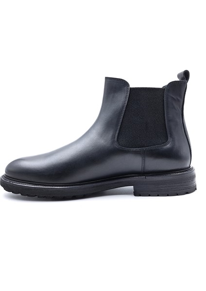M20220 Deri Siyah Erkek Chelsea Bot fiyatları