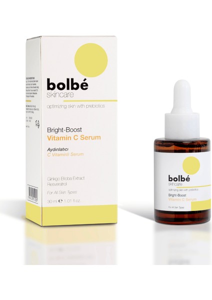 Bolbe Skincare Brightening Boost Vitamin C Serum - 30 ml