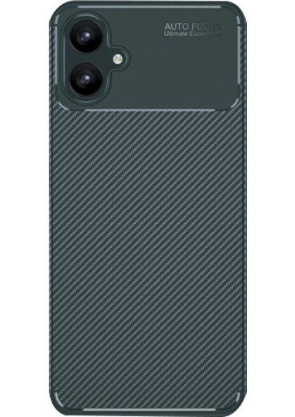 Samsung Galaxy A06 Kılıf Negro Karbon Fiber Silikon + Ekran Koruyucu