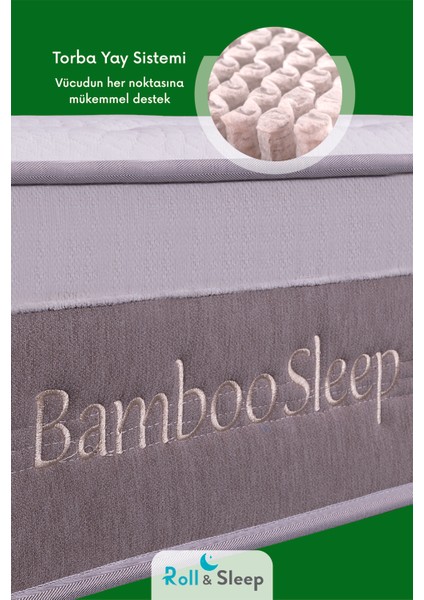 Bamboo Sleep Premium Torba Yay Sistemli Rol Pack Yatak