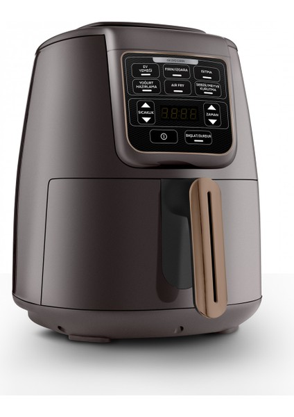 Air Pro Cook Xl 2 In 1 Konuşan Airfryer Walnut Brown