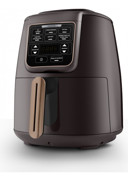 Air Pro Cook Xl 2 In 1 Konuşan Airfryer Walnut Brown