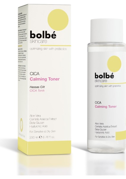 Bolbe Skincare Cica Calming Toner - 200 ml