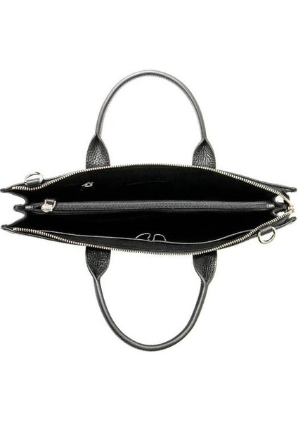 Hakiki Deri Evrak Çantası 9005 Siyah fırsatları