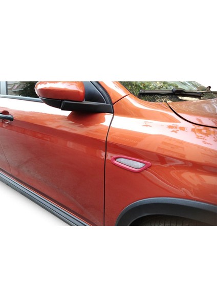 Fiat Egea Sinyal Çerçevesi Kırmızı Plastik 2 Parça 2016 ve Sonrası