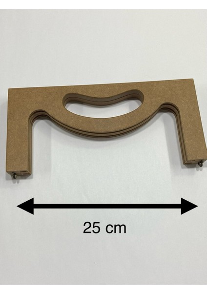 Ahşap Çanta Bursu / El Geçmeli Burs / 25 cm fırsatları