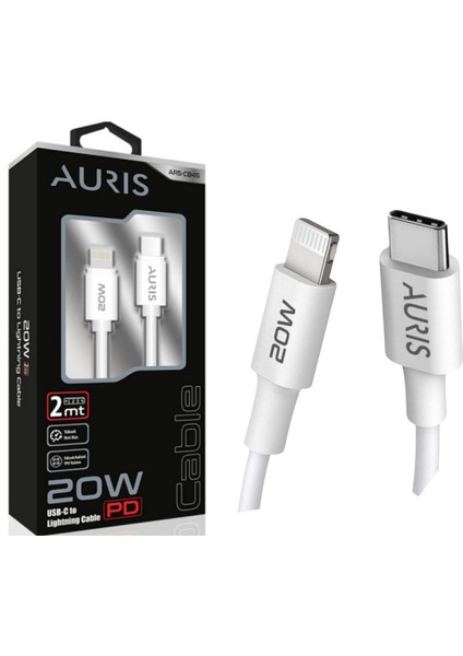 20W Usb-C >> Lighting (Apple iPhone) 2 Metre Şarj Kablosu