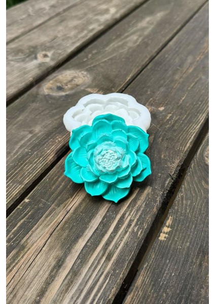 Lotus Çiçek 1 Silikon Mum Kalıbı