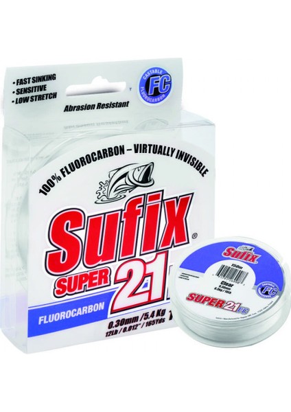 Sufıx 0.30 Super 21 F.carbon Clear MİS.100MT