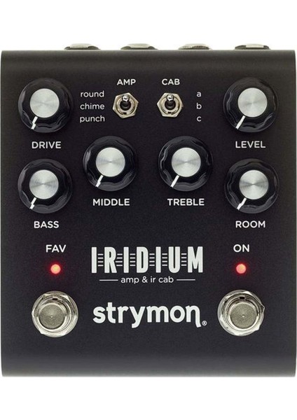 Iridium Amp Model and Cab Pedalı