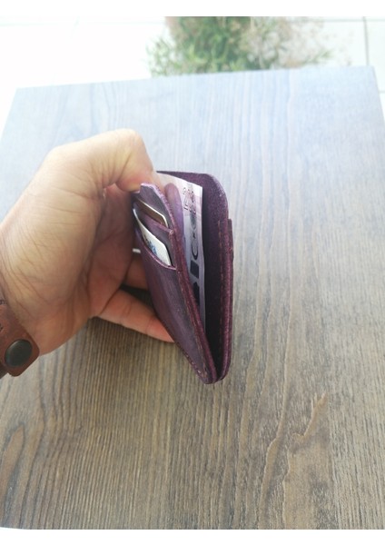 Minimal Kartlık Deri Kartlık El Yapımı Şık Tasarım Deri MK47 fırsatları