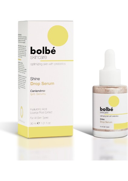 Bolbe Skincare Shine Drop Vitamin B3+B5 Serum - 30 ml