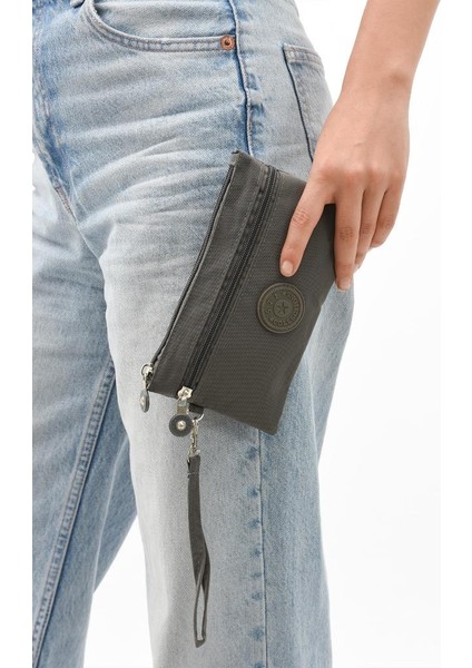 Klinkır El Çantası Cüzdan Kalemlik Fonksiyonel Kullanım Kalem Kutusu 20*12 cm Makyaj Çantası