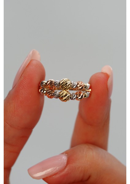 14 Ayar Altın Dorika Toplu Yüzük fiyatları