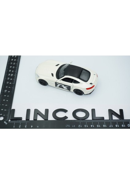 Lincoln Suv Aviator Navigator Bagaj Siyah Abs 3m 3D Yazı Amblem Arma fırsatları