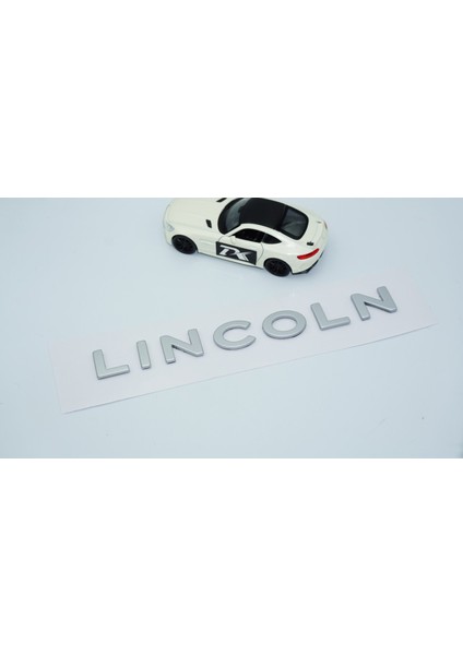 Lincoln Suv Aviator Navigator Bagaj Gri Abs 3m 3D Yazı Amblem Arma
