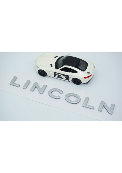Lincoln Suv Aviator Navigator Bagaj Gri Abs 3m 3D Yazı Amblem Arma