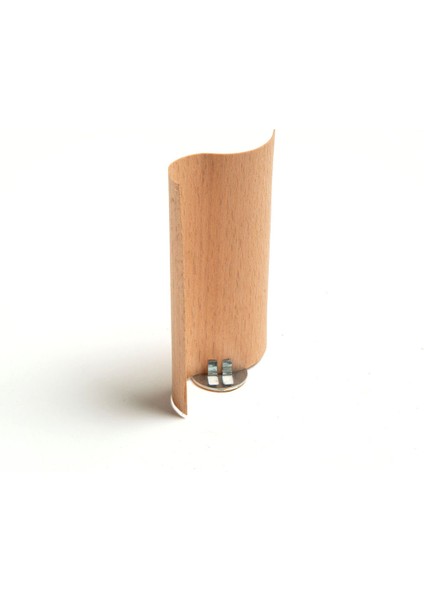 S Model Ahşap Mum Fitili ve Yapışkanlı Fitil Sehpası 40 Adet ( 40 mm x 100 mm x 0.5 mm )