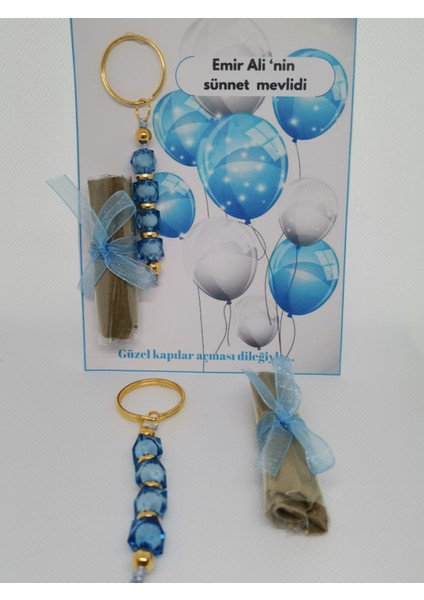 Özel Tasarım Balon Görsel Hazır Paketlenmiş k Dağıtmalık Sünnet Kınası ve Anahtarlık fiyatları