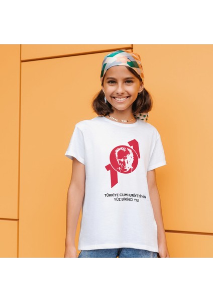 101. Yıl Tişört 29 Ekim Tişörtleri Cumhuriyet Bayramı T-Shirt fiyatları