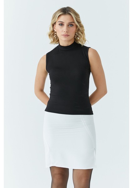 Kadın Yarım Balıkçı Bluz 21756 fırsatları