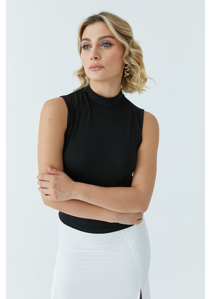 Kadın Yarım Balıkçı Bluz 21756 indirimleri