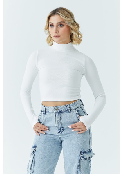 Kadın Balıkçı Yaka Uzun Kol Body 2166 fiyatları
