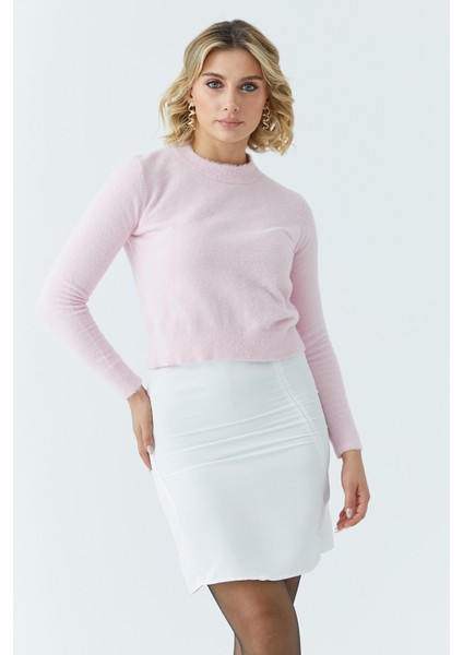 Kadın Sakal Crop Kazak 5613 fiyatları