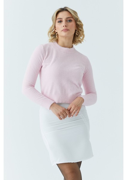 Kadın Sakal Crop Kazak 5613 modelleri