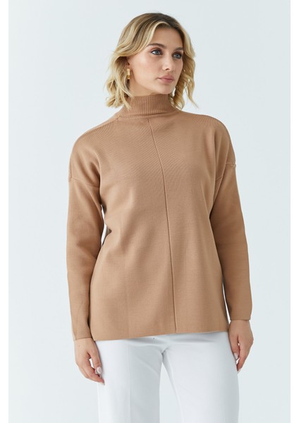 Kadın Yarım Balıkçı Salaş Kazak 4964 modelleri