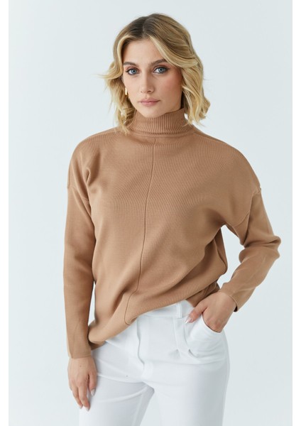 Kadın Yarım Balıkçı Salaş Kazak 4964 fırsatları