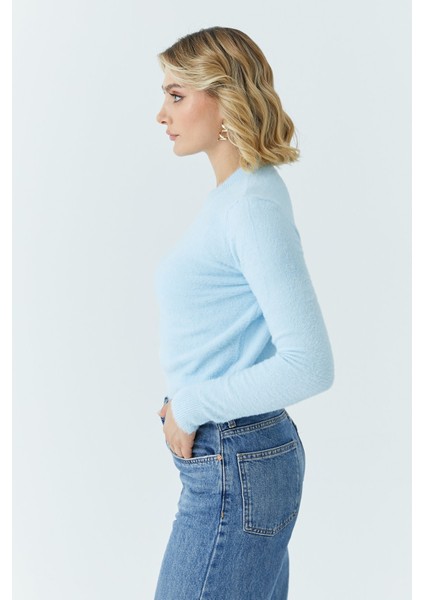 Kadın Sakal Crop Kazak 5613