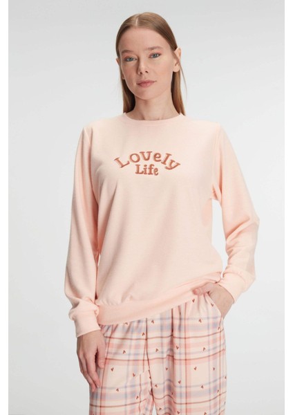 Pamuklu Kışlık Uzun Kol Kadın Pijama Takım modelleri