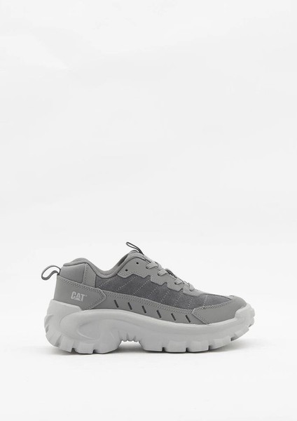 erpillar Intruder Essential Grey Süet Erkek Sneaker