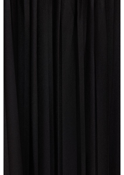 Moda Regular Casual Günlük Scuba Krep Örme Bisiklet Yaka Uzun Kol Basic Maxi Boy Elbise fırsatları