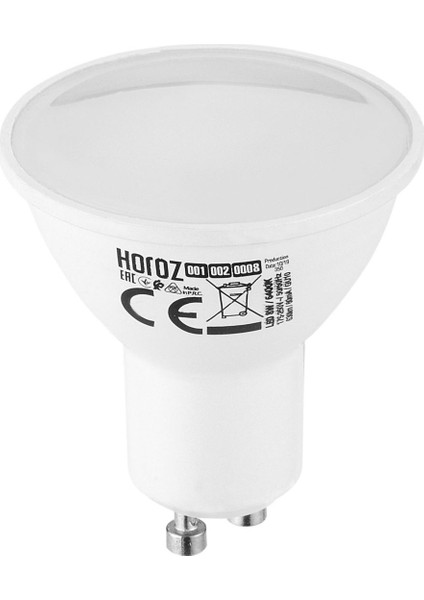 Horoz 10W GU10 LED Ampul Beyaz Işık 800 Lümen Çanak Spot Ampul fiyatları