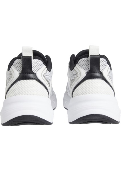 Calvin Klein Beyaz - Siyah Kadın Sneaker YW0YW0180701W