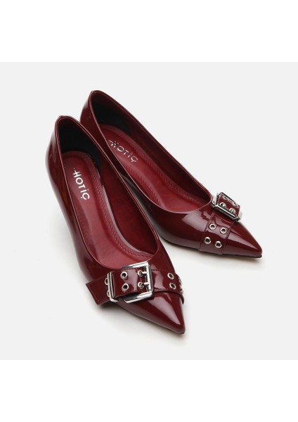 01AYH295060A780 BORDO Kadın Stiletto