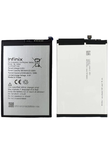 Infinix HOT 9 PLAY Batarya Pil Sıfır Orijinal