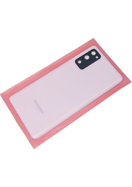 Samsung Galaxy S20 FE Arka Pil Batarya Kapağı ( FULL LENSLİ ) MOR