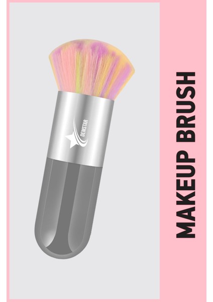 Professional Make-Up Luxury Kabuki Fondöten ve Allık Makyaj Fırçası Rs