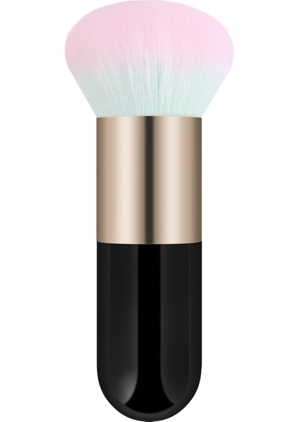 Professional Make-Up Luxury Kabuki Fondöten ve Allık Makyaj Fırçası Ps