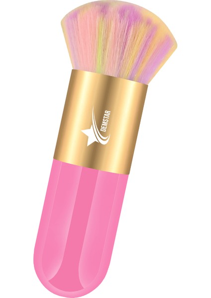 Professional Make-Up Luxury Kabuki Fondöten ve Allık Makyaj Fırçası Rs