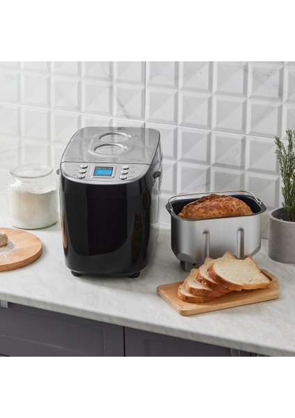 Bakexl Siyah Ekmek ve Yoğurt Yapma Makinesi +Lambader Hediyeli
