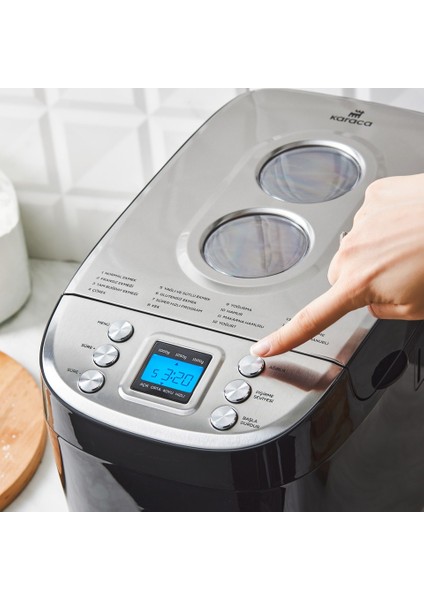 Bakexl Siyah Ekmek ve Yoğurt Yapma Makinesi +Lambader Hediyeli fiyatları