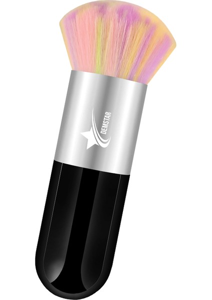 Professional Make-Up Luxury Kabuki Fondöten ve Allık Makyaj Fırçası Rs