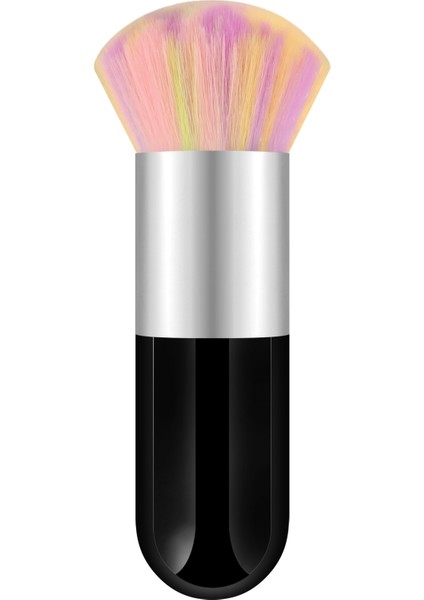 Professional Make-Up Luxury Kabuki Fondöten ve Allık Makyaj Fırçası Rs