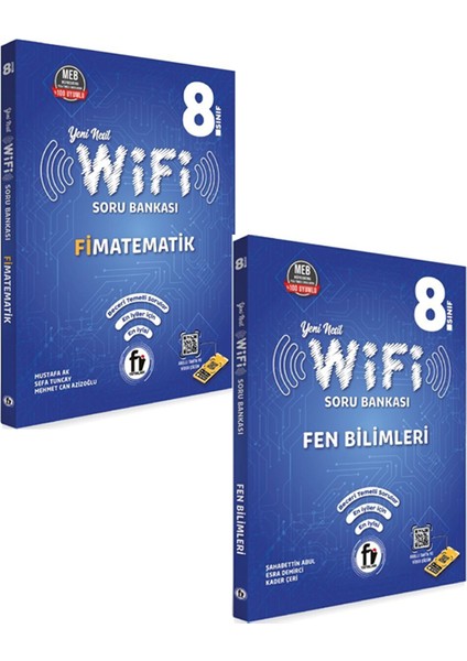 8. Sınıf Matematik+Fen Bilimleri Wifi Soru Bankası