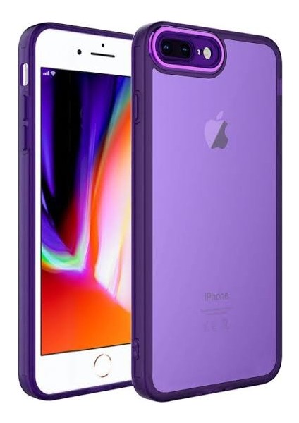 Apple iPhone 7 Plus Kılıf Kamera Korumalı Transparan Post Kapak-Koyu Yeşil modelleri