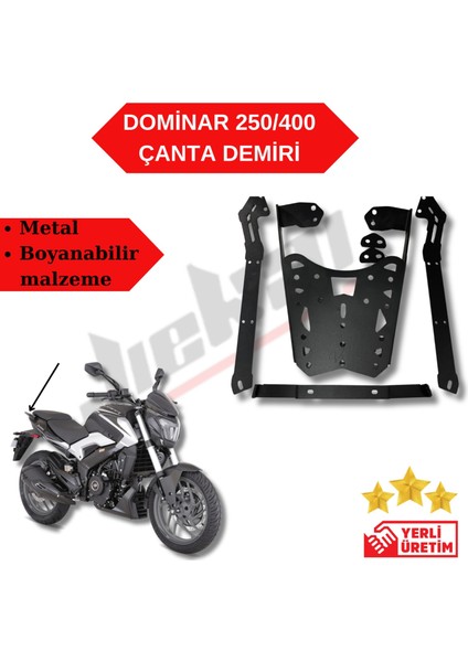 Bajaj Dominar 250/400 2017-2024 Uyumlu Çanta Demiri